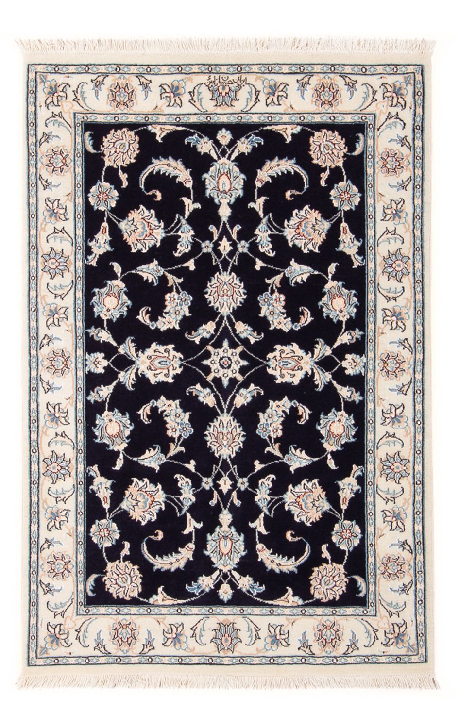 Tappeto Persero - Nain - Premio - 125 x 80 cm - blu scuro