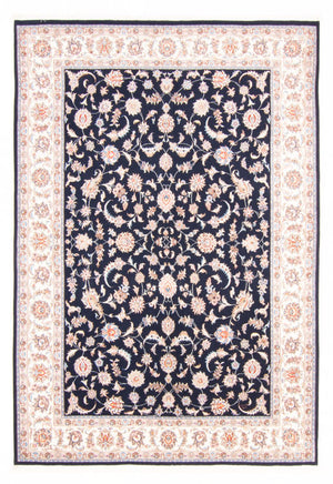 Tappeto Persero - Tabriz - Reale - 245 x 170 cm - blu scuro