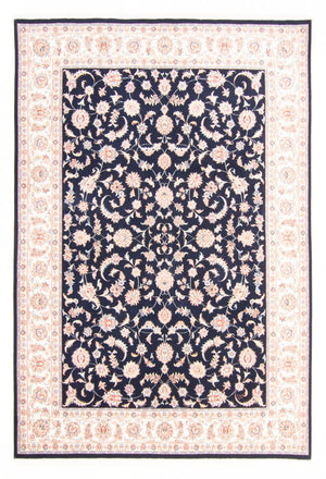 Tappeto Persero - Tabriz - Reale - 234 x 167 cm - blu scuro