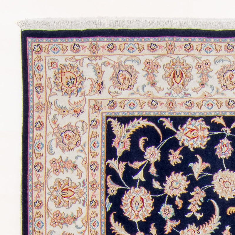 Tappeto Persero - Tabriz - Reale - 234 x 167 cm - blu scuro
