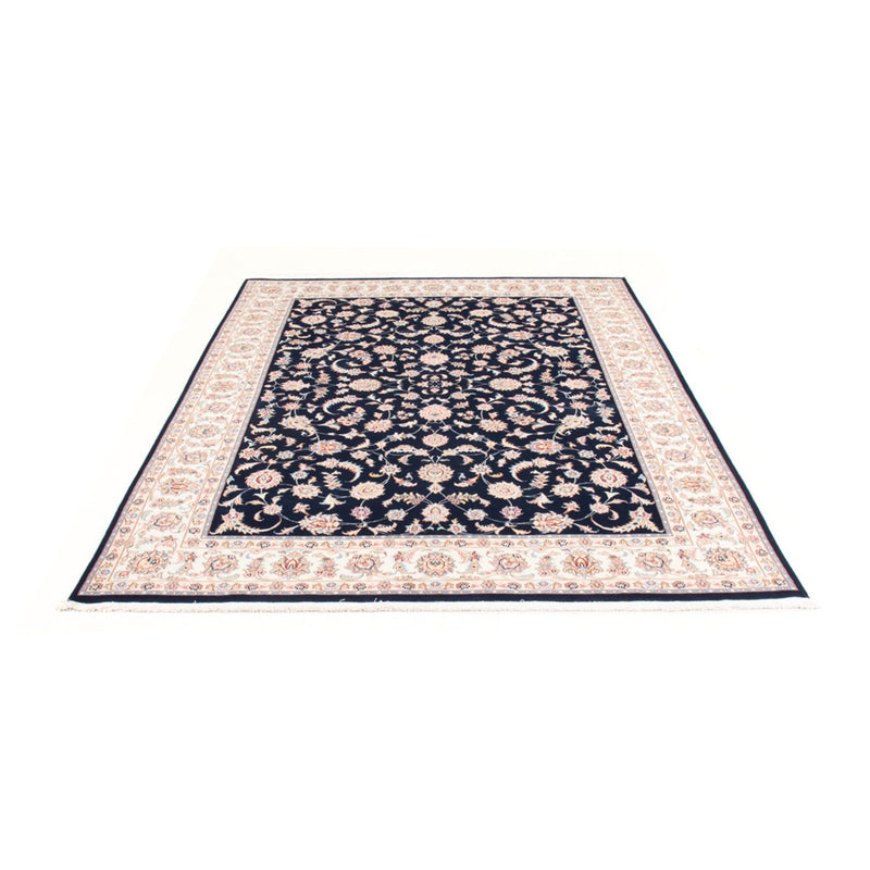 Tappeto Persero - Tabriz - Reale - 234 x 167 cm - blu scuro