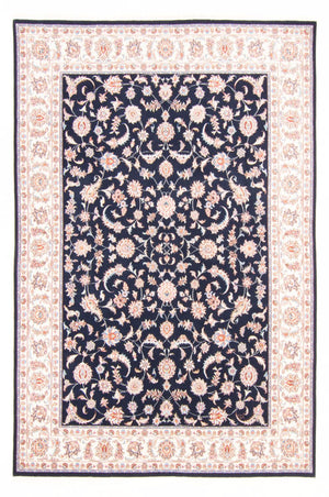Tappeto Persero - Tabriz - Reale - 241 x 168 cm - blu scuro