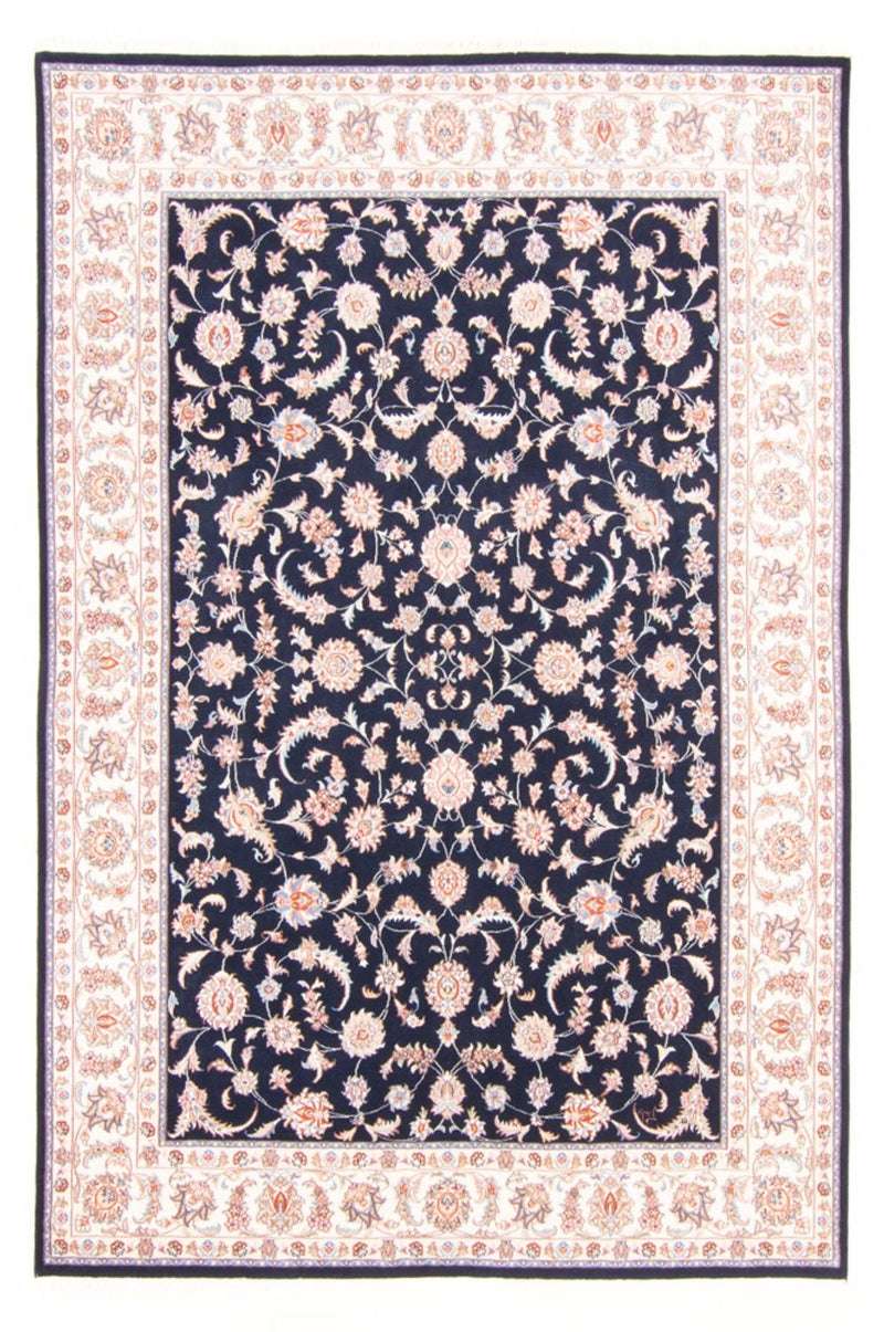 Tappeto Persero - Tabriz - Reale - 241 x 168 cm - blu scuro