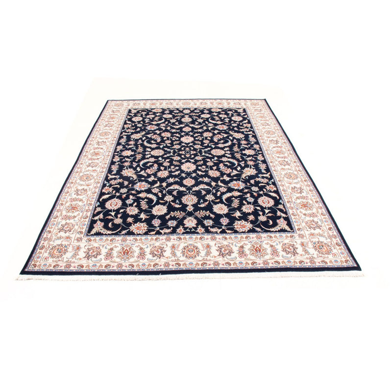 Tappeto Persero - Tabriz - Reale - 241 x 168 cm - blu scuro