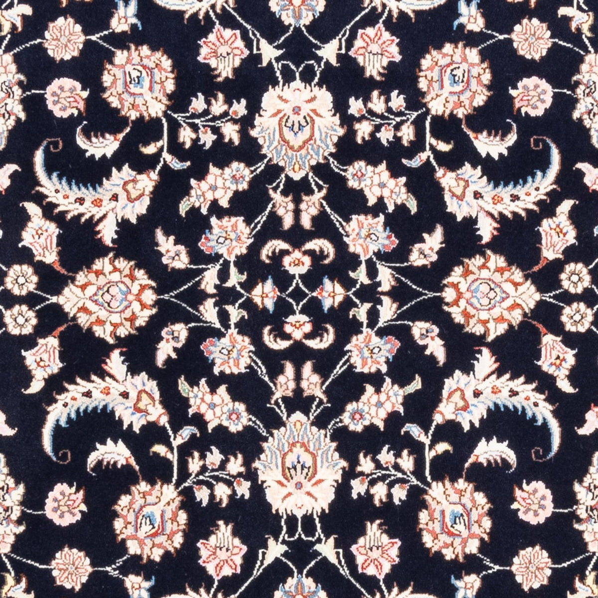 Tappeto Persero - Tabriz - 201 x 150 cm - blu scuro