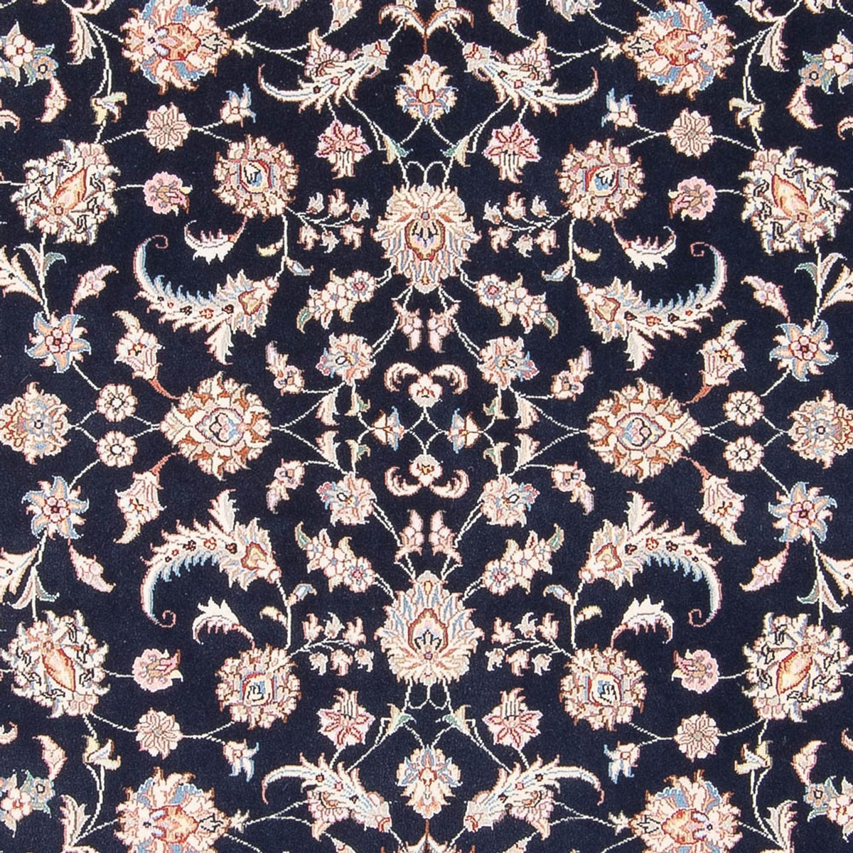 Tappeto Persero - Tabriz - Reale - 201 x 150 cm - blu scuro