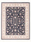 Tappeto Persero - Tabriz - Reale - 202 x 151 cm - blu scuro