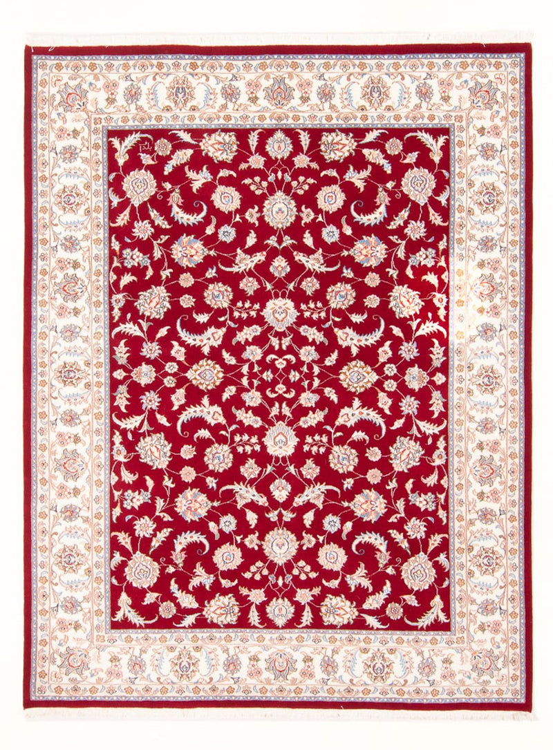 Tappeto Persero - Tabriz - Reale - 203 x 149 cm - rosso