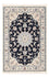 Tappeto Persero - Nain - Premio - 122 x 81 cm - blu scuro
