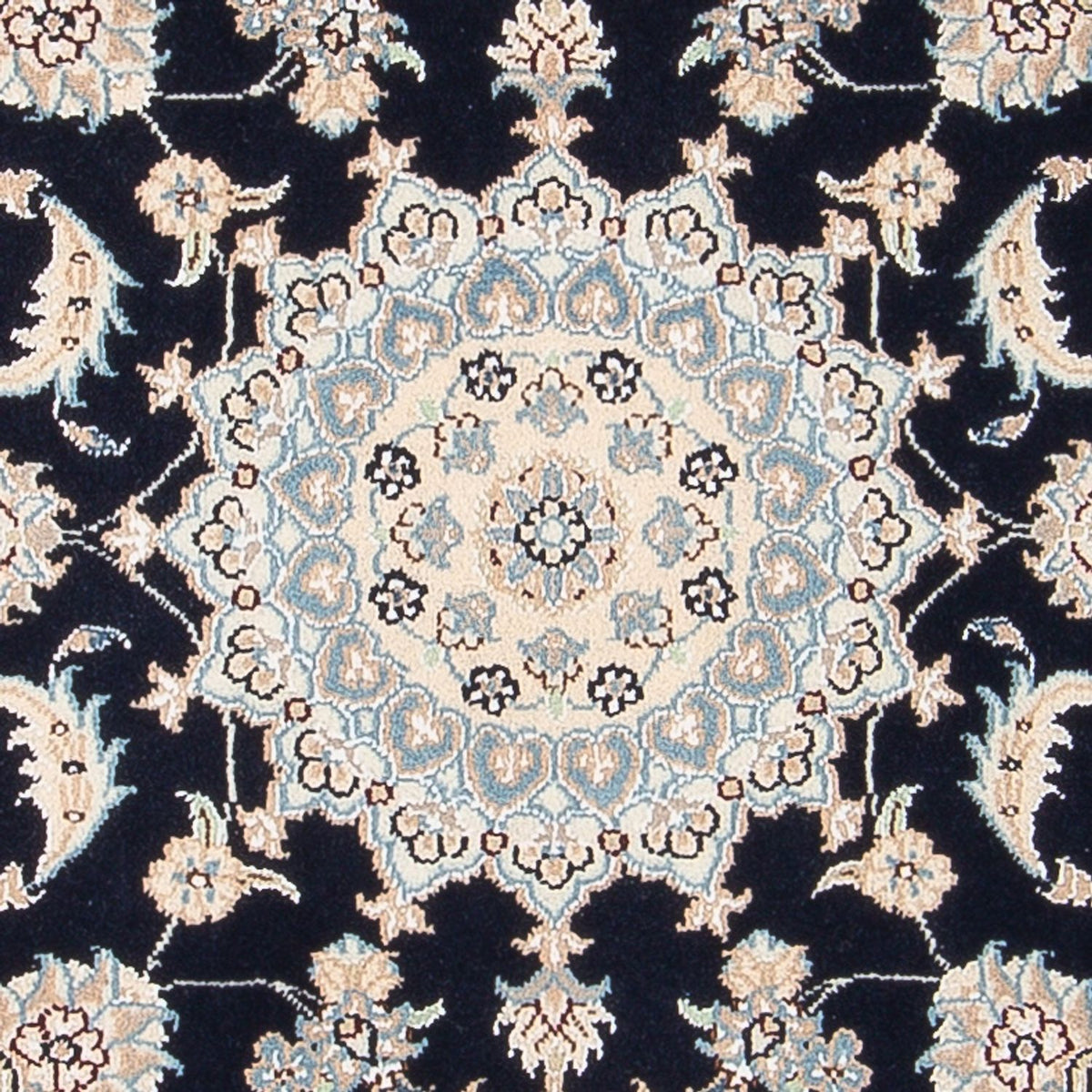 Tappeto Persero - Nain - Premio - 122 x 81 cm - blu scuro