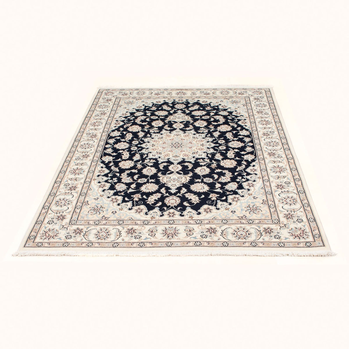 Tappeto Persero - Nain - Reale - 173 x 121 cm - blu scuro