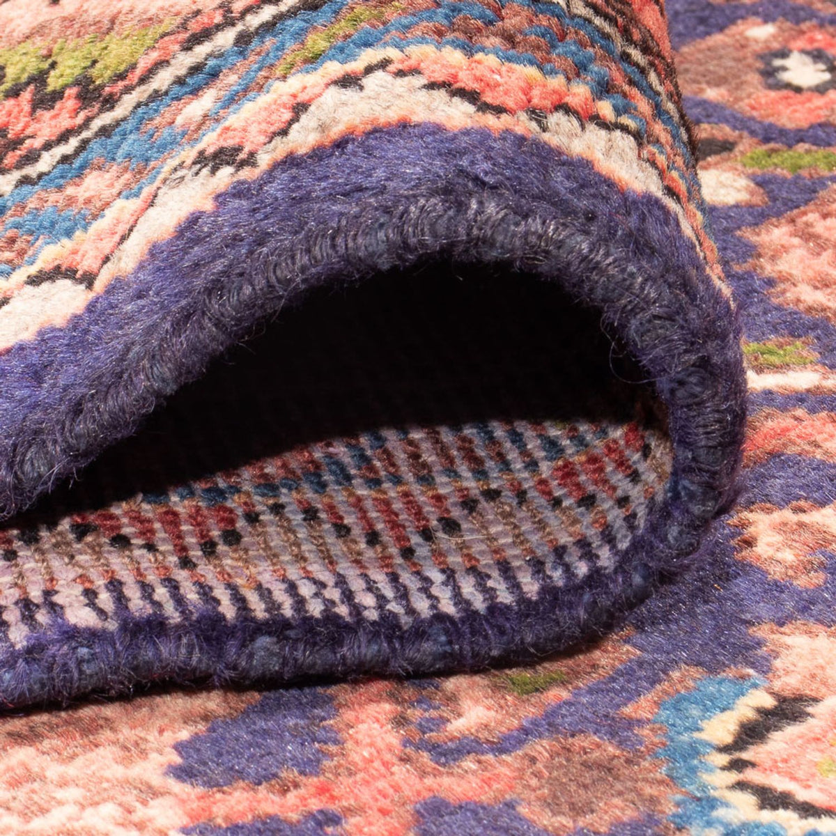 Tappeto corsia Tappeto Persero - Nomade - 308 x 118 cm - blu scuro