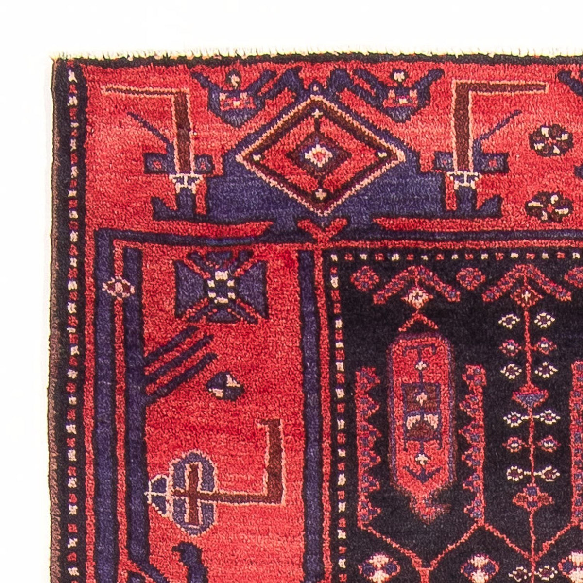 Tappeto corsia Tappeto Persero - Nomade - 305 x 117 cm - blu scuro