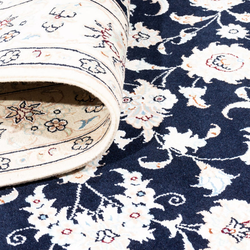 Tappeto Persero - Nain - Premio - 174 x 121 cm - blu scuro