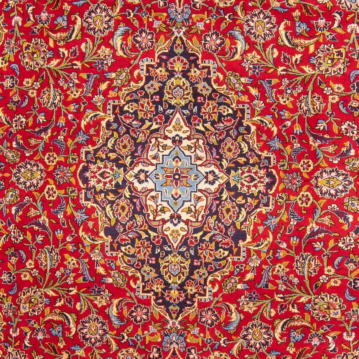 Tappeto Persero - Keshan - 288 x 206 cm - rosso