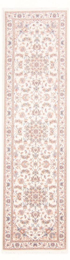 Tappeto corsia Tappeto Persero - Tabriz - Reale - 296 x 80 cm - crema