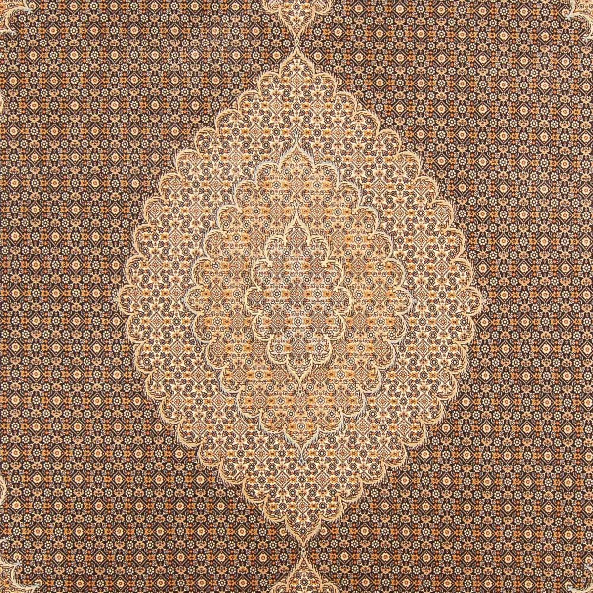 Tappeto Persero - Tabriz - Reale - 297 x 200 cm - blu scuro