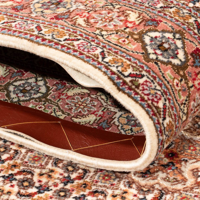 Tappeto corsia Tappeto Persero - Tabriz - Reale - 400 x 80 cm - beige