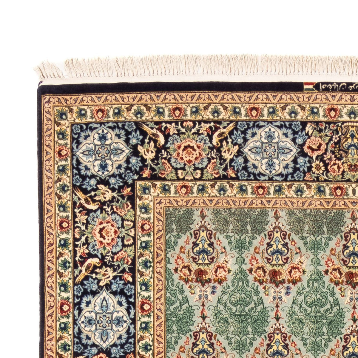 Tappeto Persero - Isfahan - Premio - 244 x 157 cm - verde