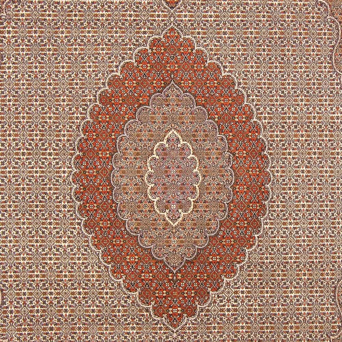 Tappeto Persero - Tabriz - Reale - 304 x 195 cm - beige scuro