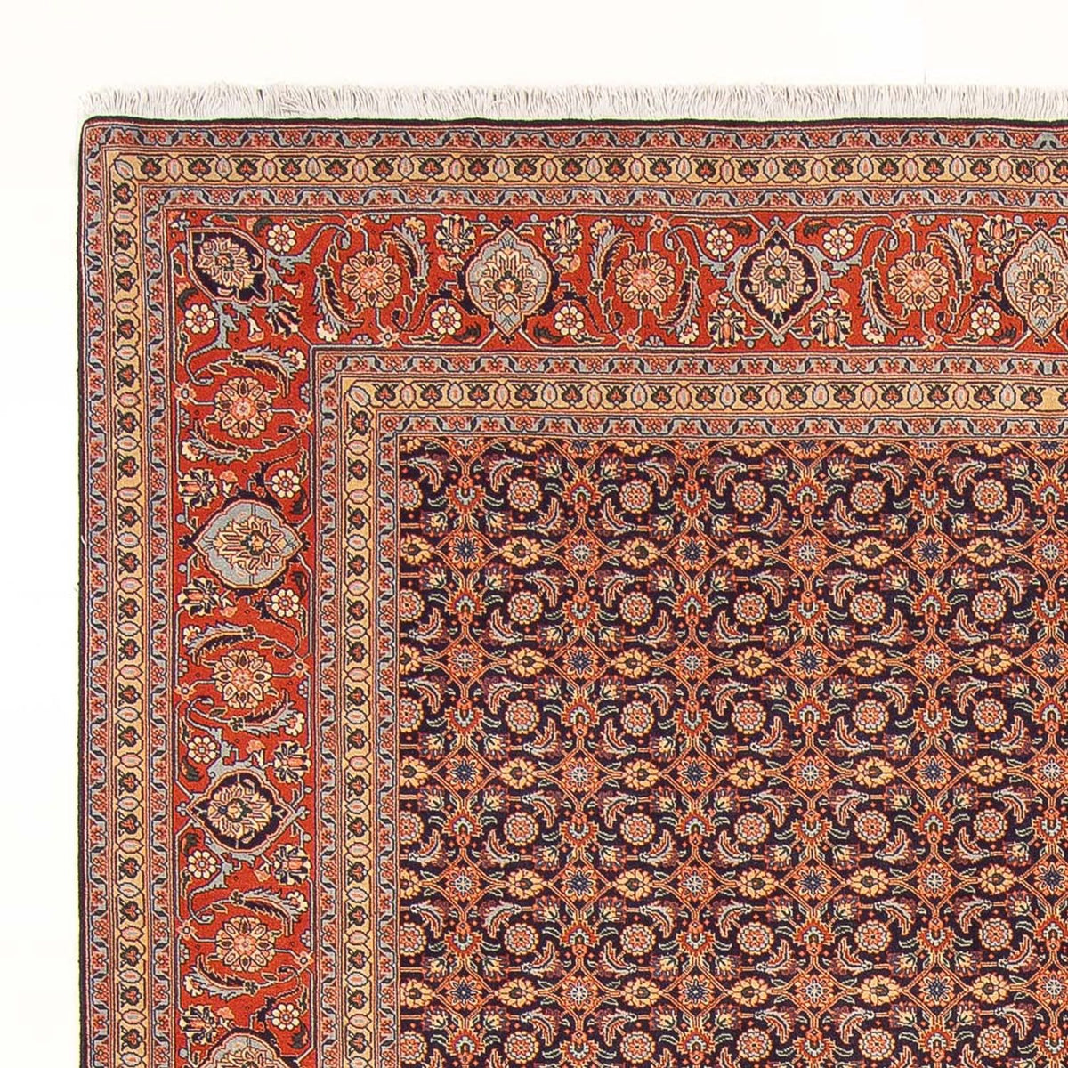 Tappeto Persero - Tabriz - Reale - 295 x 204 cm - blu scuro