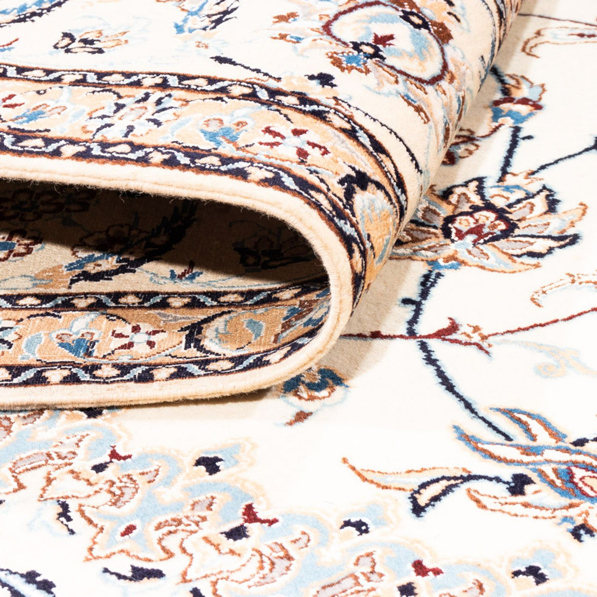 Tappeto Persero - Nain - Premio - 240 x 203 cm - crema