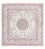 Tappeto Persero - Nain - Premio quadrato - 203 x 201 cm - crema