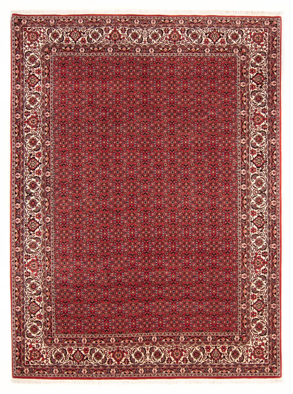 Tappeto Persero - Bidjar - Reale - 272 x 217 cm - rosso scuro