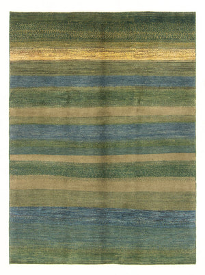 Tappeto Gabbeh - Persero - 208 x 150 cm - verde chiaro