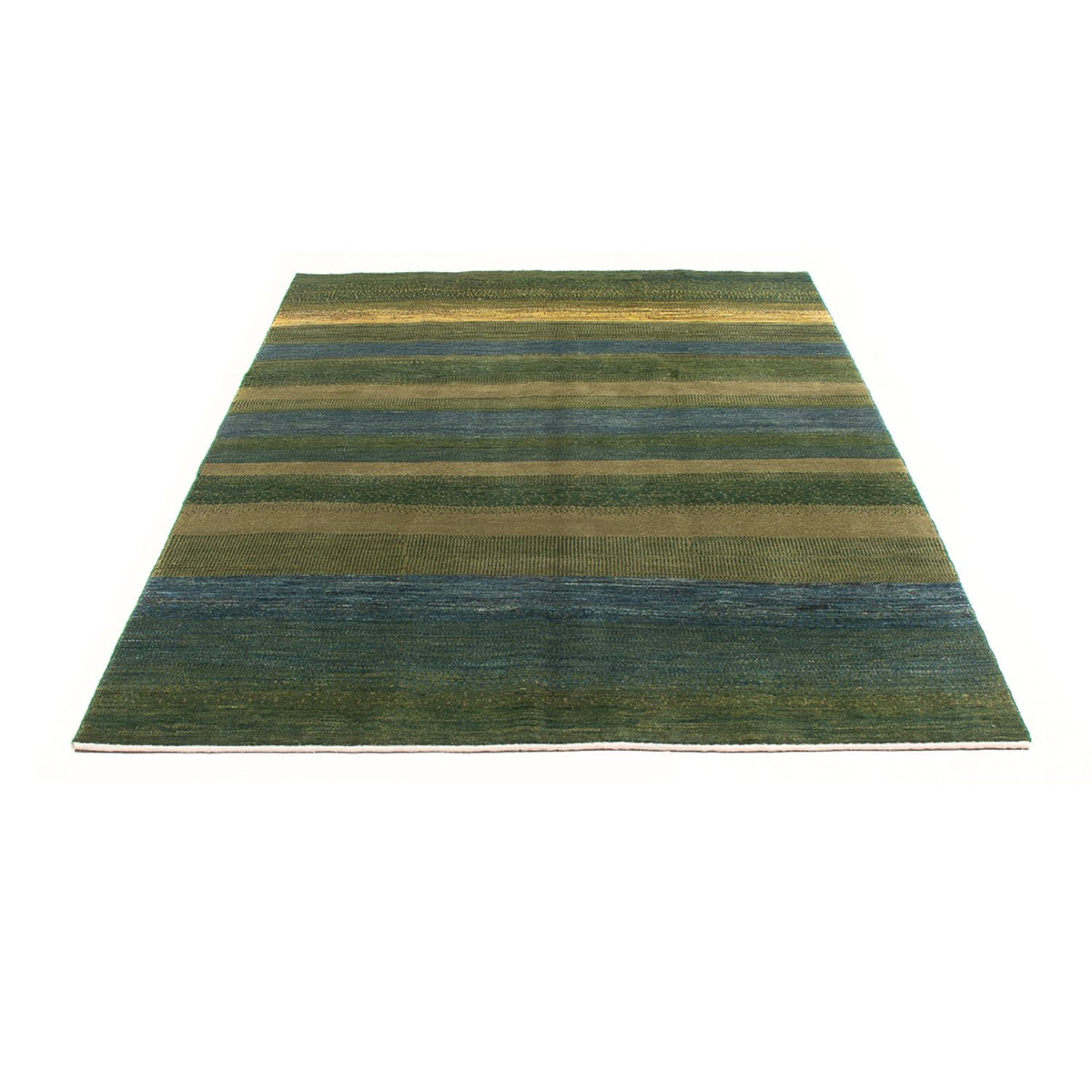 Tappeto Gabbeh - Persero - 208 x 150 cm - verde chiaro