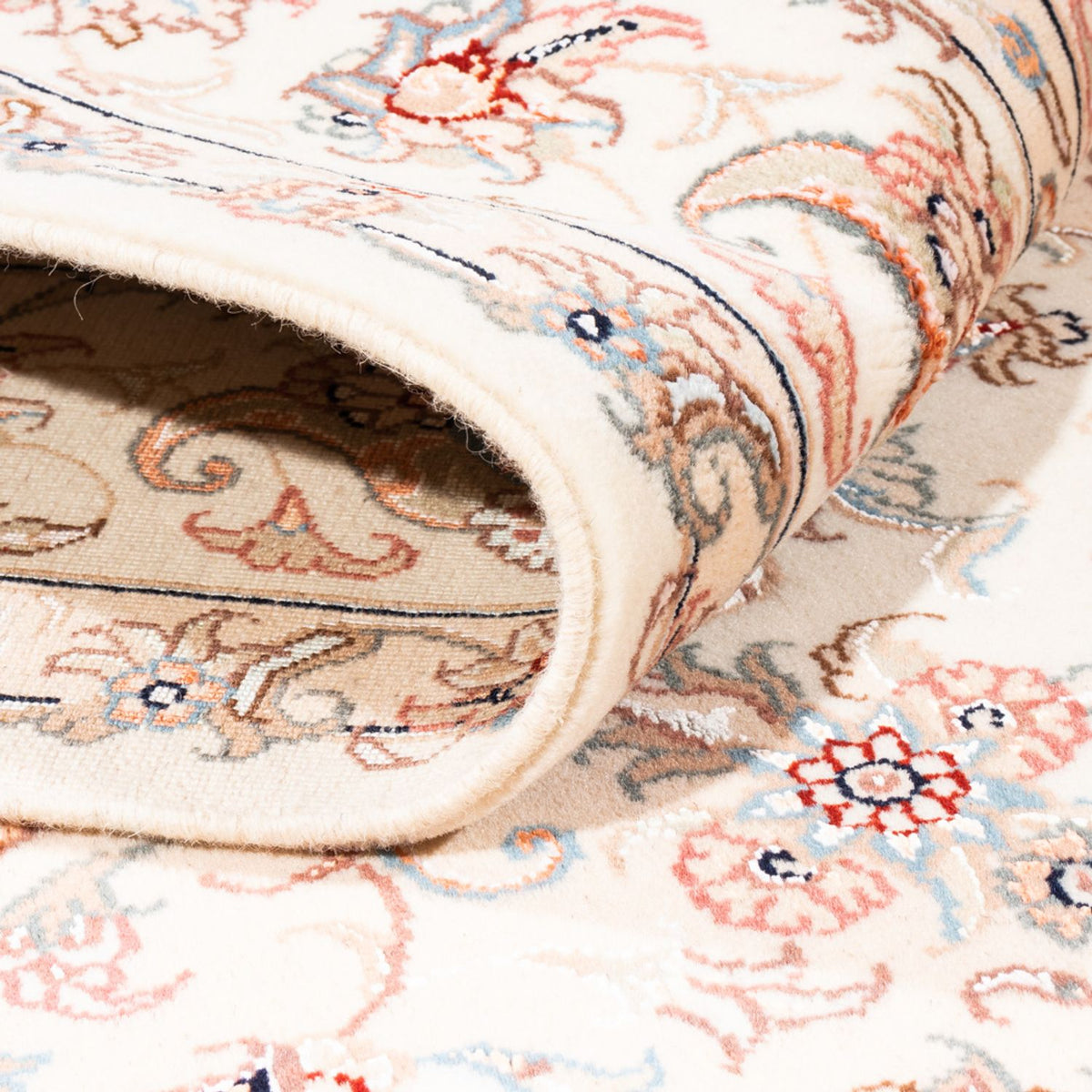 Tappeto Persero - Tabriz - 200 x 147 cm - crema