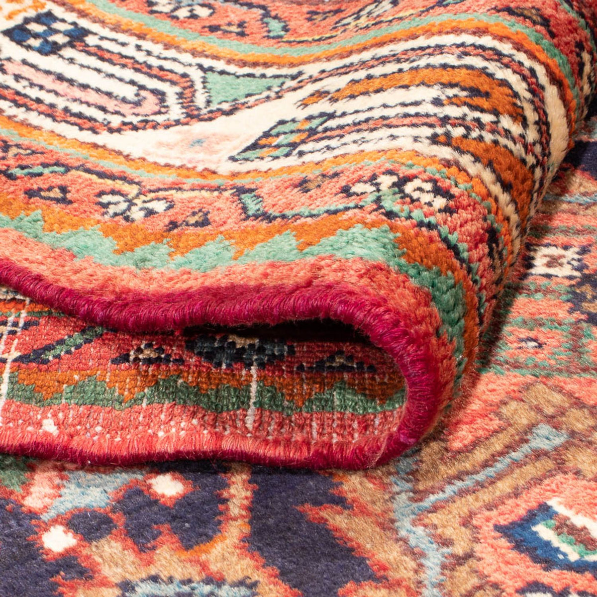 Tappeto corsia Tappeto Persero - Nomade - 342 x 114 cm - blu scuro