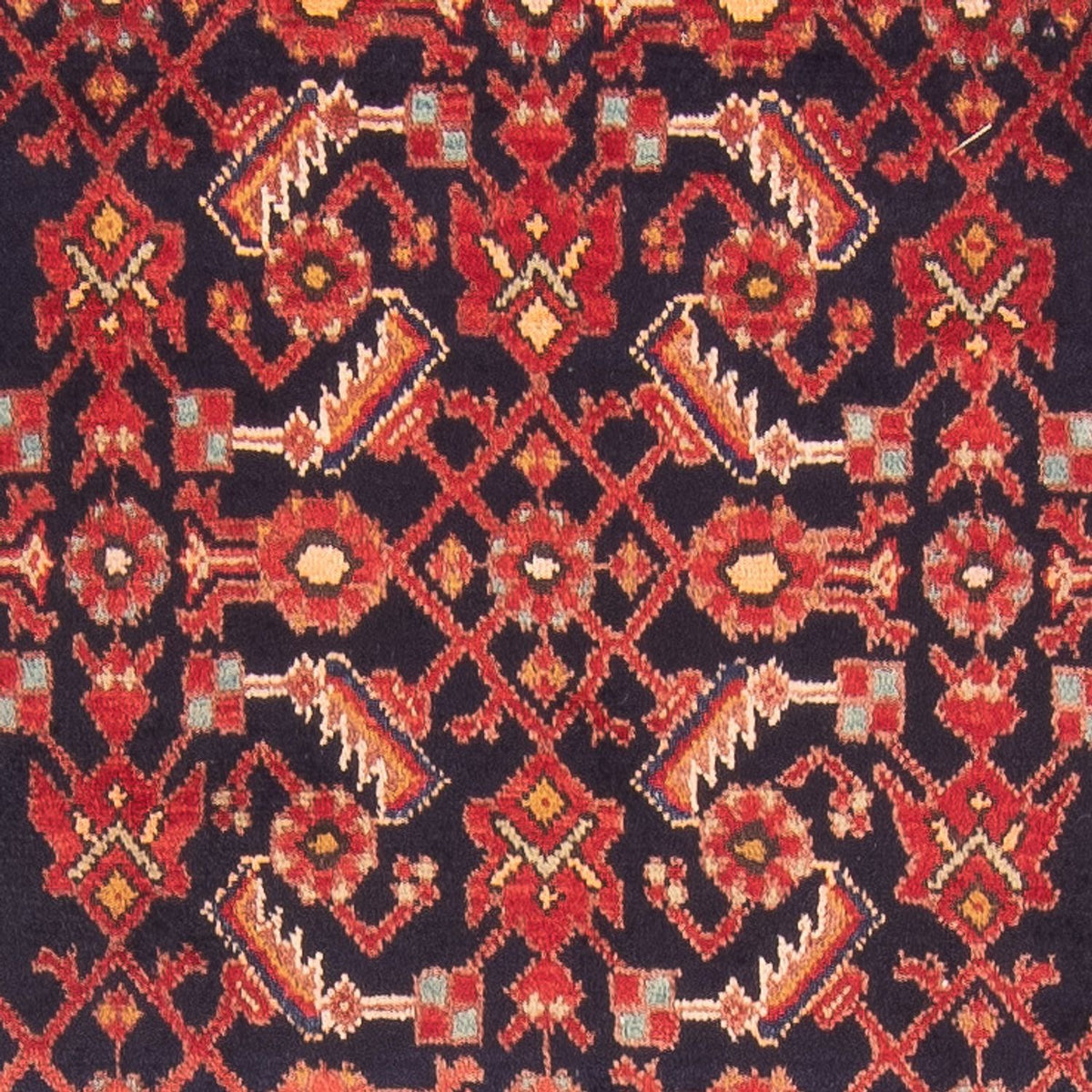 Tappeto corsia Tappeto Persero - Nomade - 410 x 108 cm - blu scuro