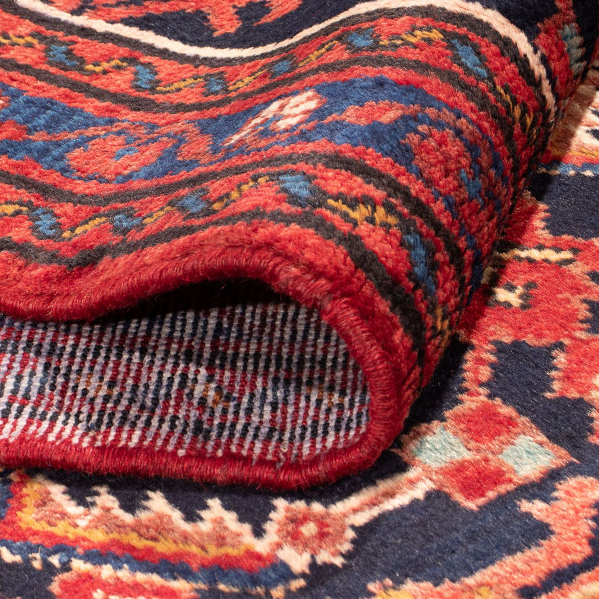 Tappeto corsia Tappeto Persero - Nomade - 410 x 108 cm - blu scuro