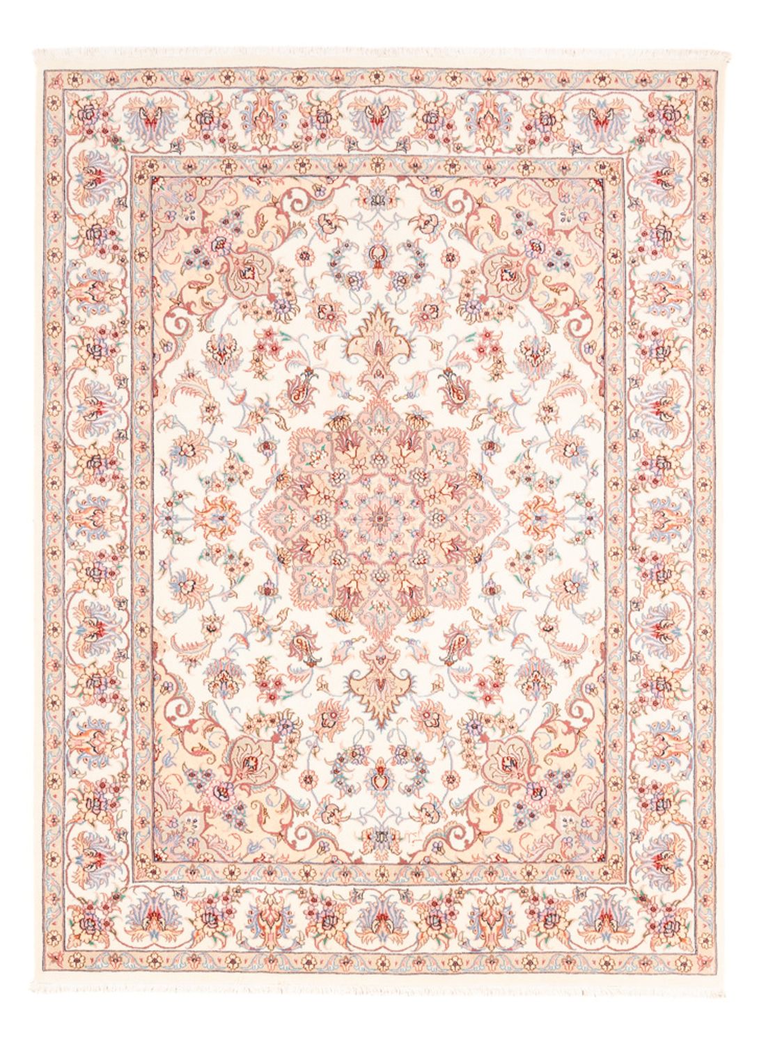 Tappeto Persero - Tabriz - 198 x 149 cm - crema