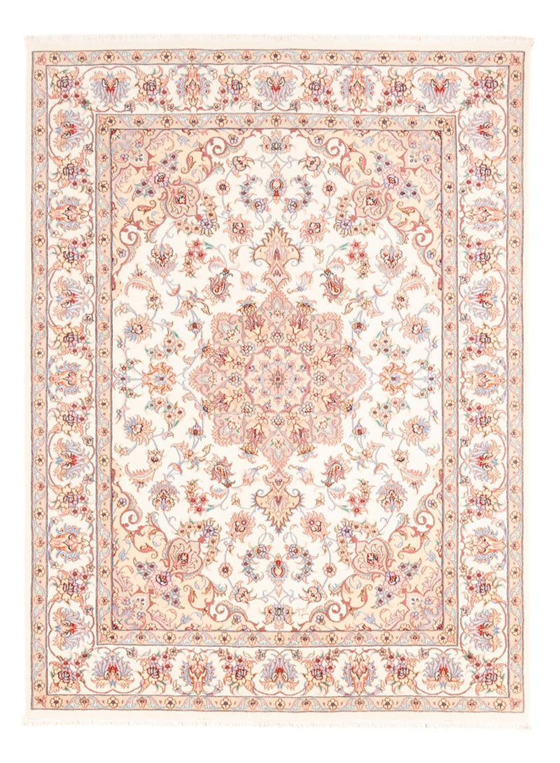 Tappeto Persero - Tabriz - 198 x 149 cm - crema