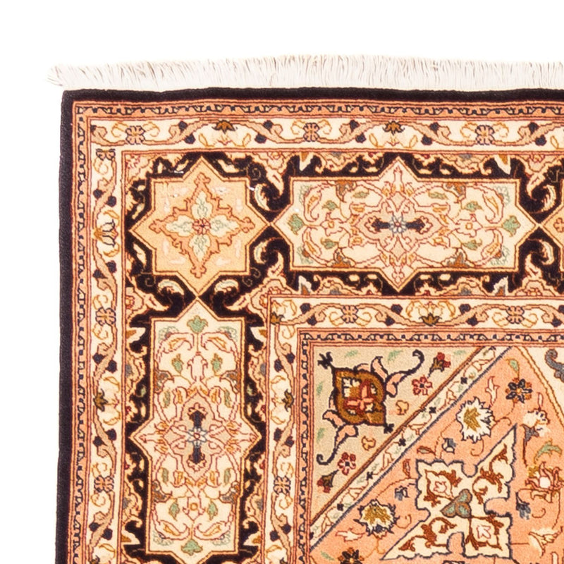 Tappeto Persero - Tabriz - Reale quadrato  - 200 x 200 cm - beige chiaro