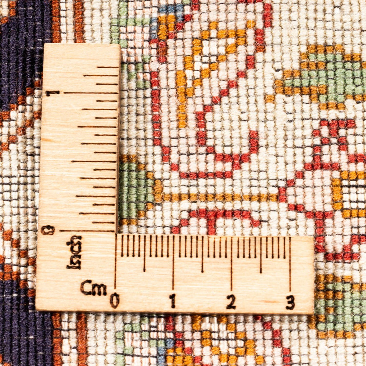 Tappeto Persero - Tabriz - Reale quadrato  - 200 x 200 cm - beige chiaro