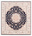Tappeto Persero - Tabriz - Reale - 220 x 198 cm - blu scuro