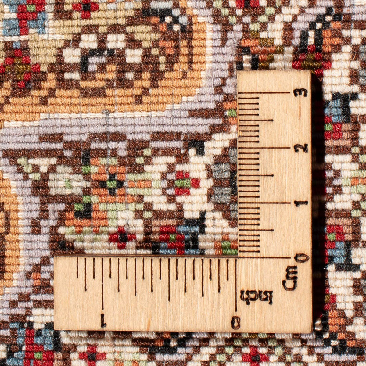 Tappeto corsia Tappeto Persero - Tabriz - Reale - 400 x 78 cm - beige