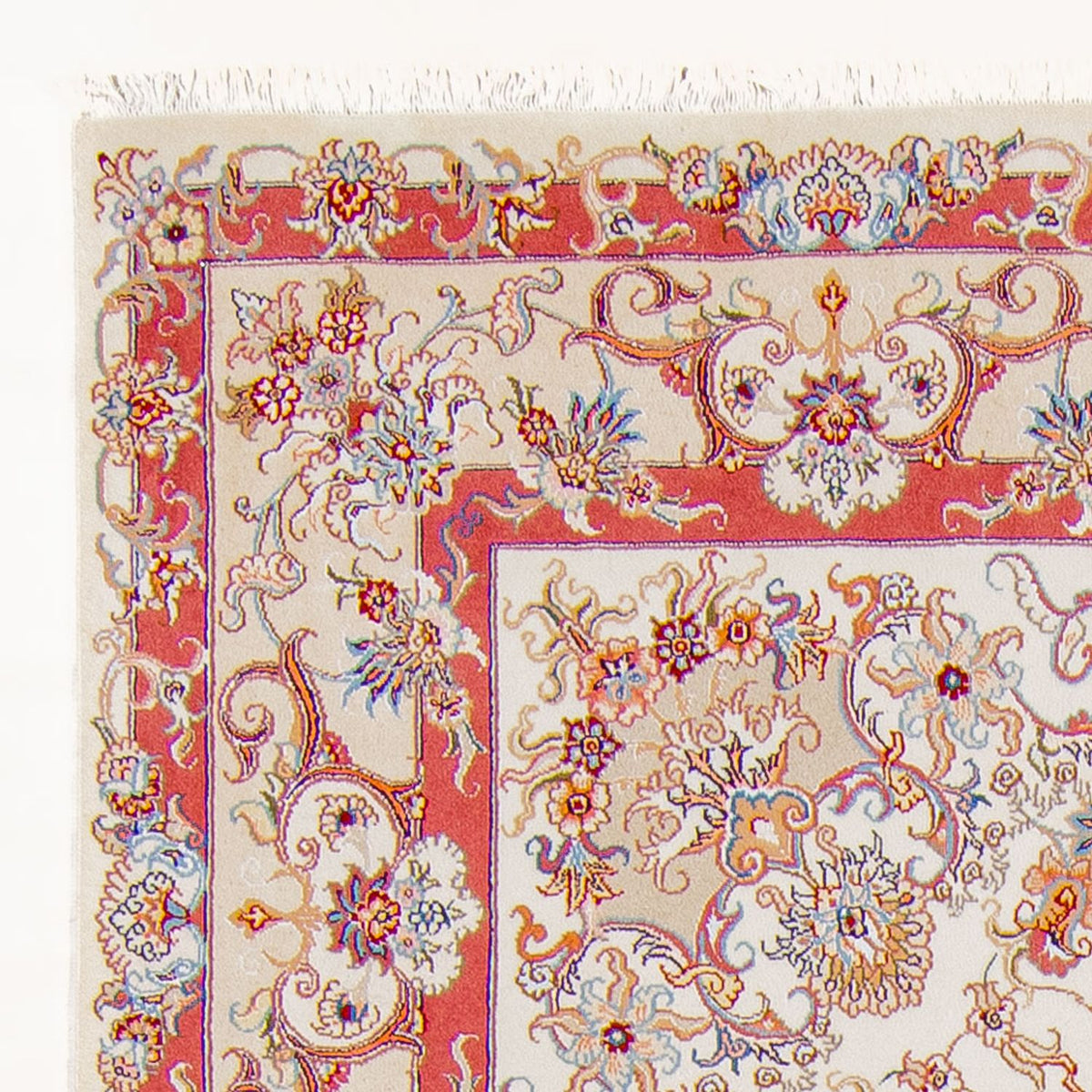 Tappeto Persero - Tabriz - Reale - 238 x 167 cm - crema