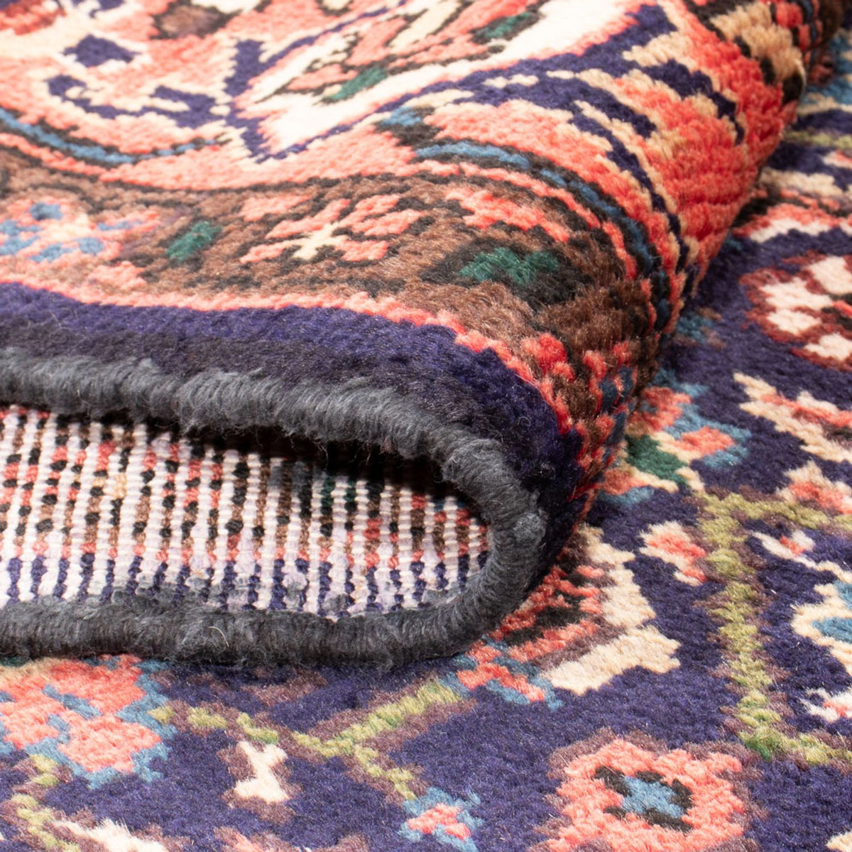 Tappeto corsia Tappeto Persero - Nomade - 300 x 140 cm - blu scuro