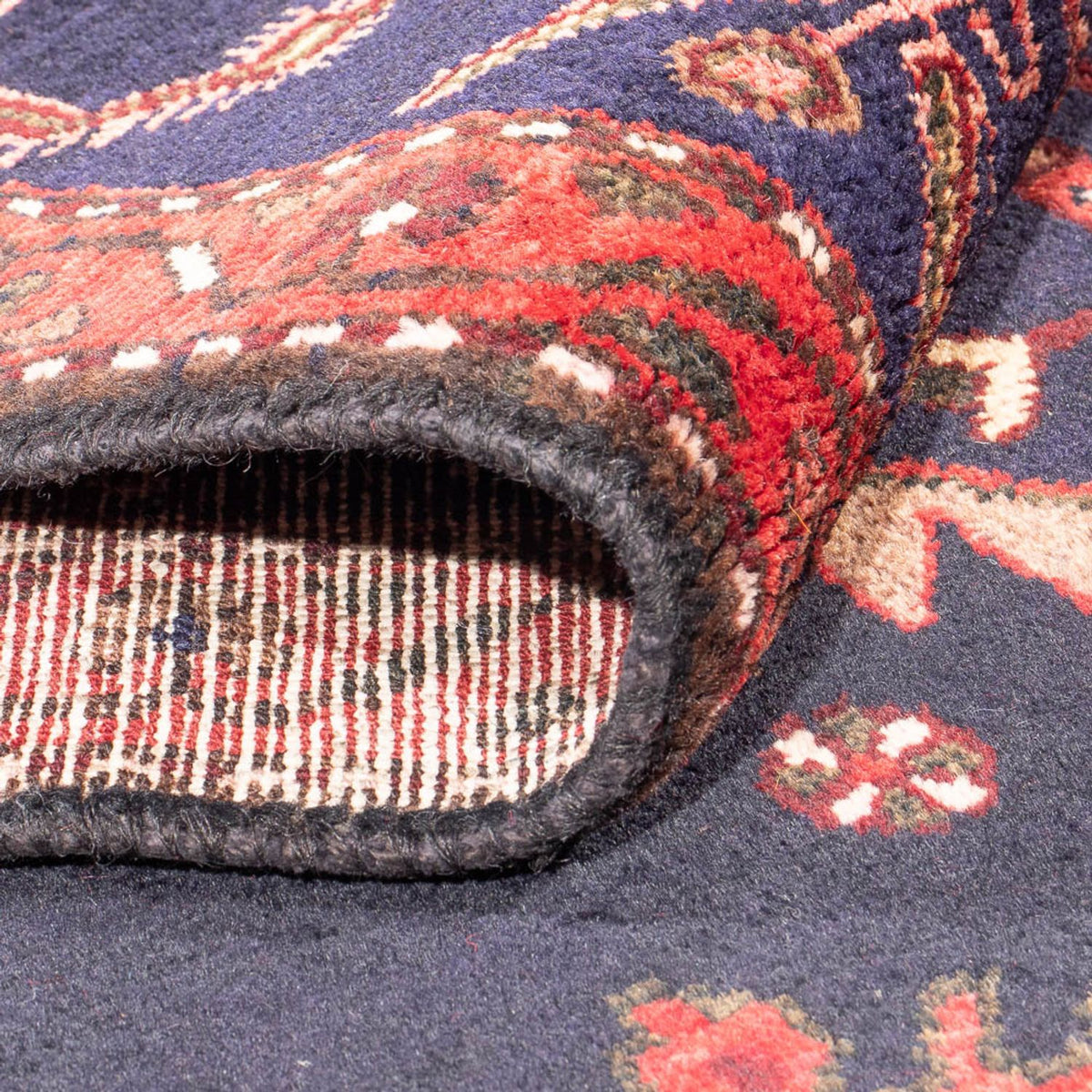 Tappeto corsia Tappeto Persero - Nomade - 290 x 134 cm - blu scuro