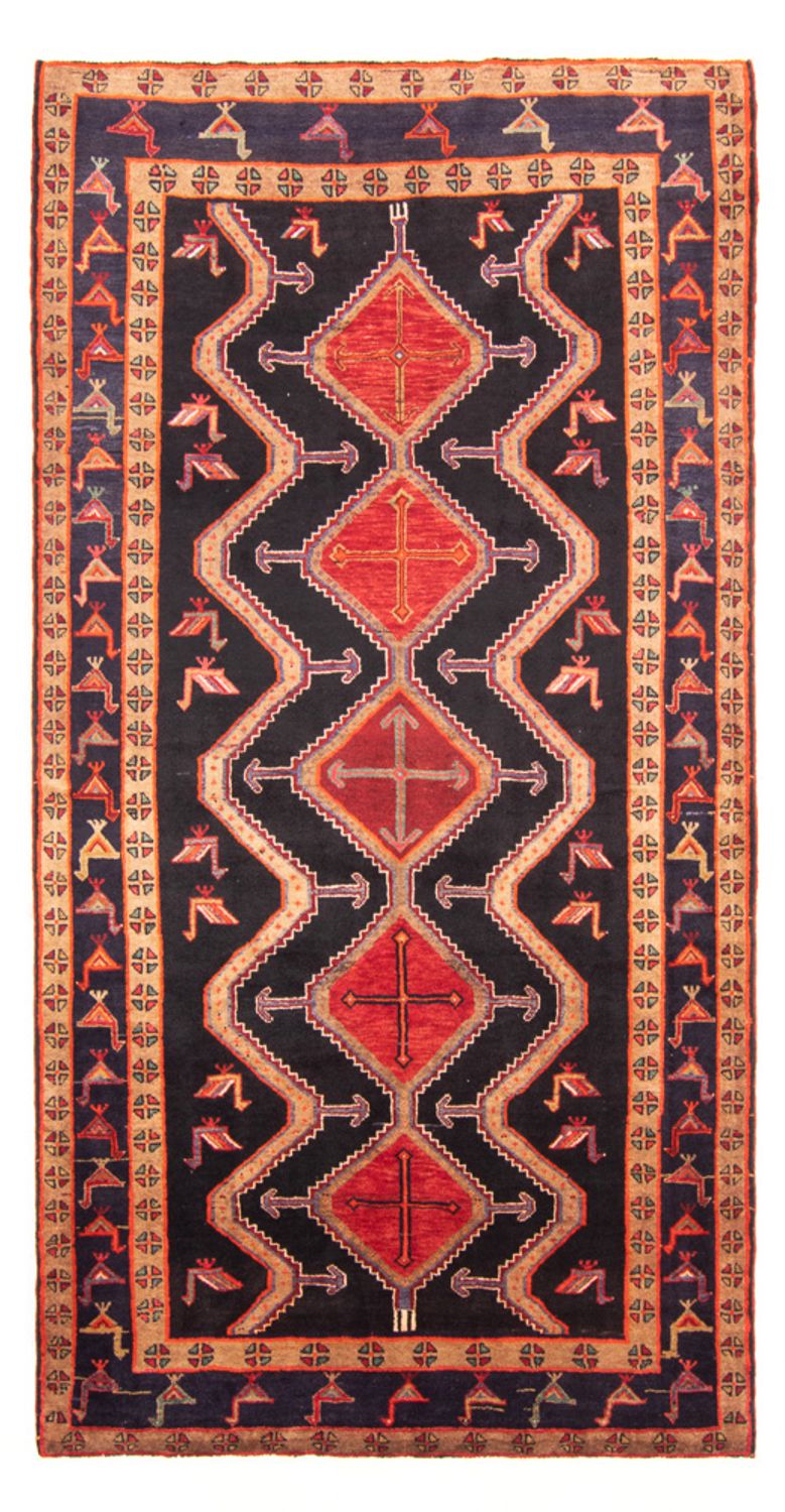 Tappeto corsia Tappeto Persero - Nomade - 366 x 160 cm - blu scuro