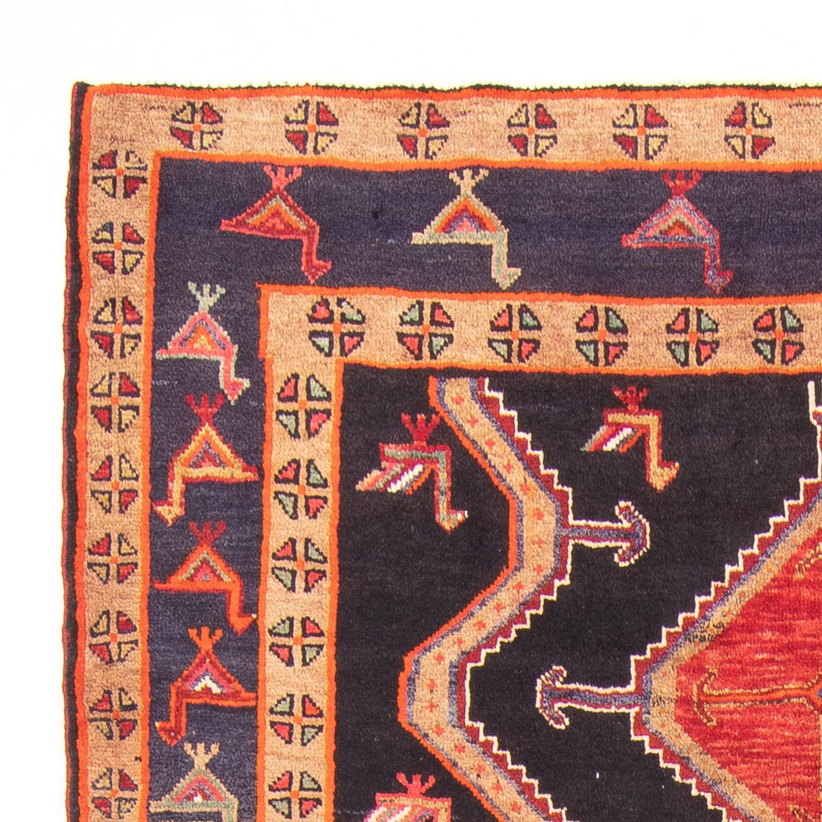 Tappeto corsia Tappeto Persero - Nomade - 366 x 160 cm - blu scuro