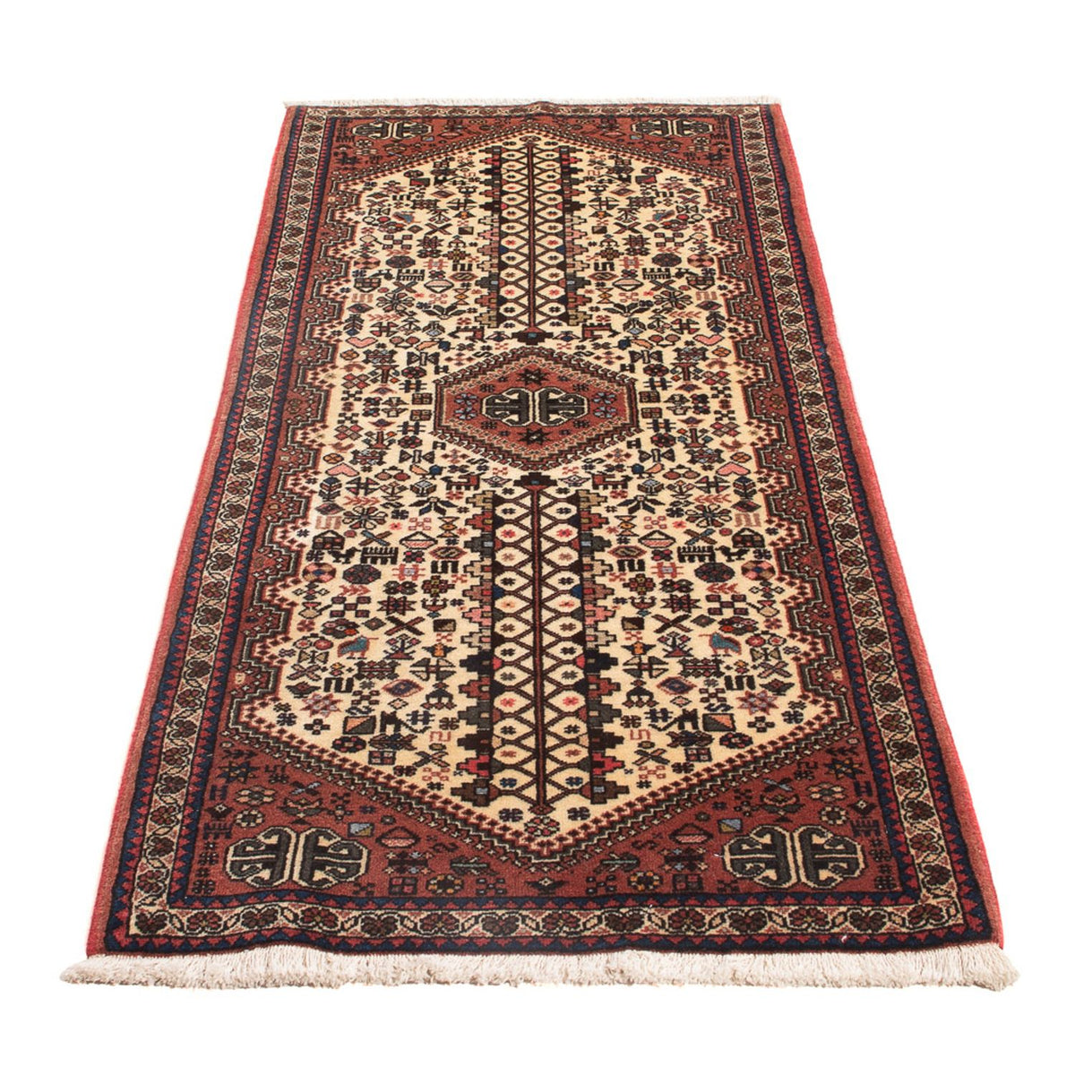Tappeto corsia Tappeto Persero - Nomade - 162 x 68 cm - crema