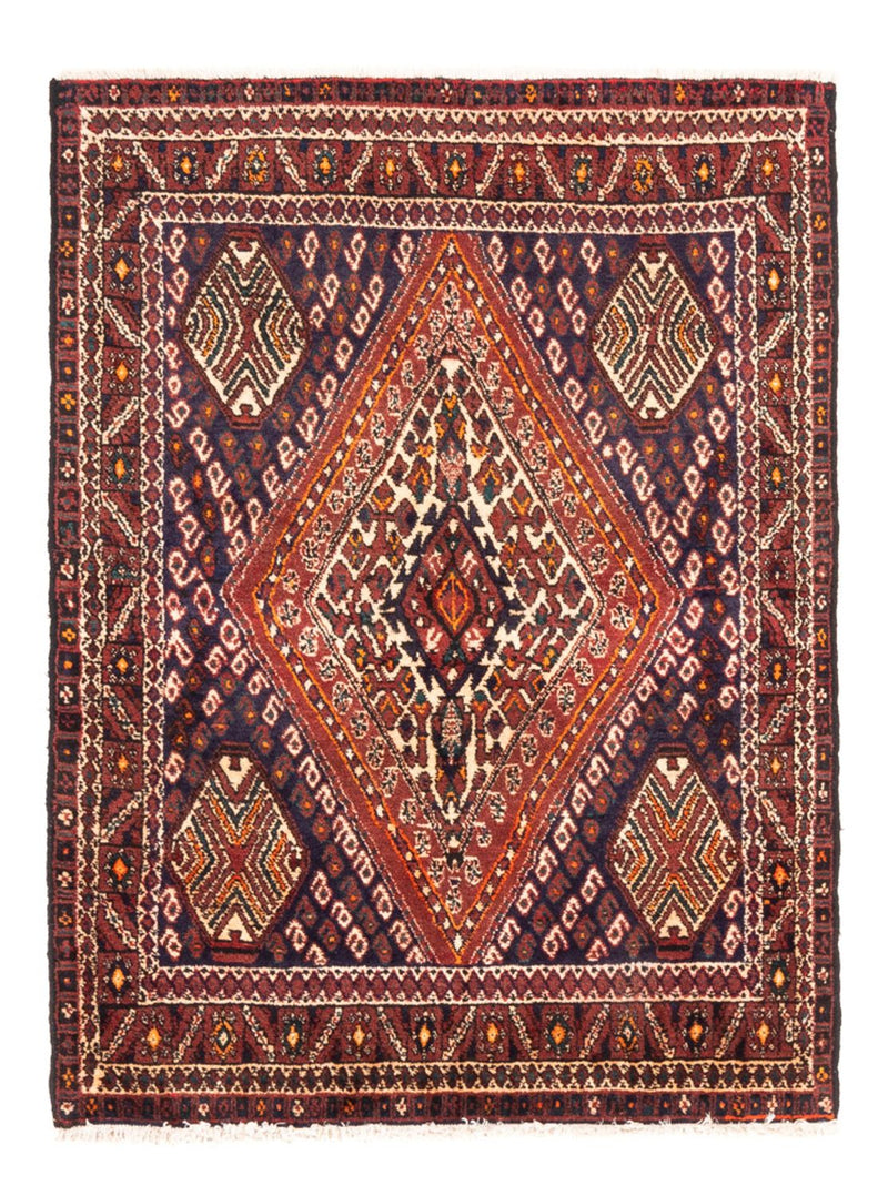 Tappeto Persero - Nomade - 127 x 98 cm - rosso bordeaux