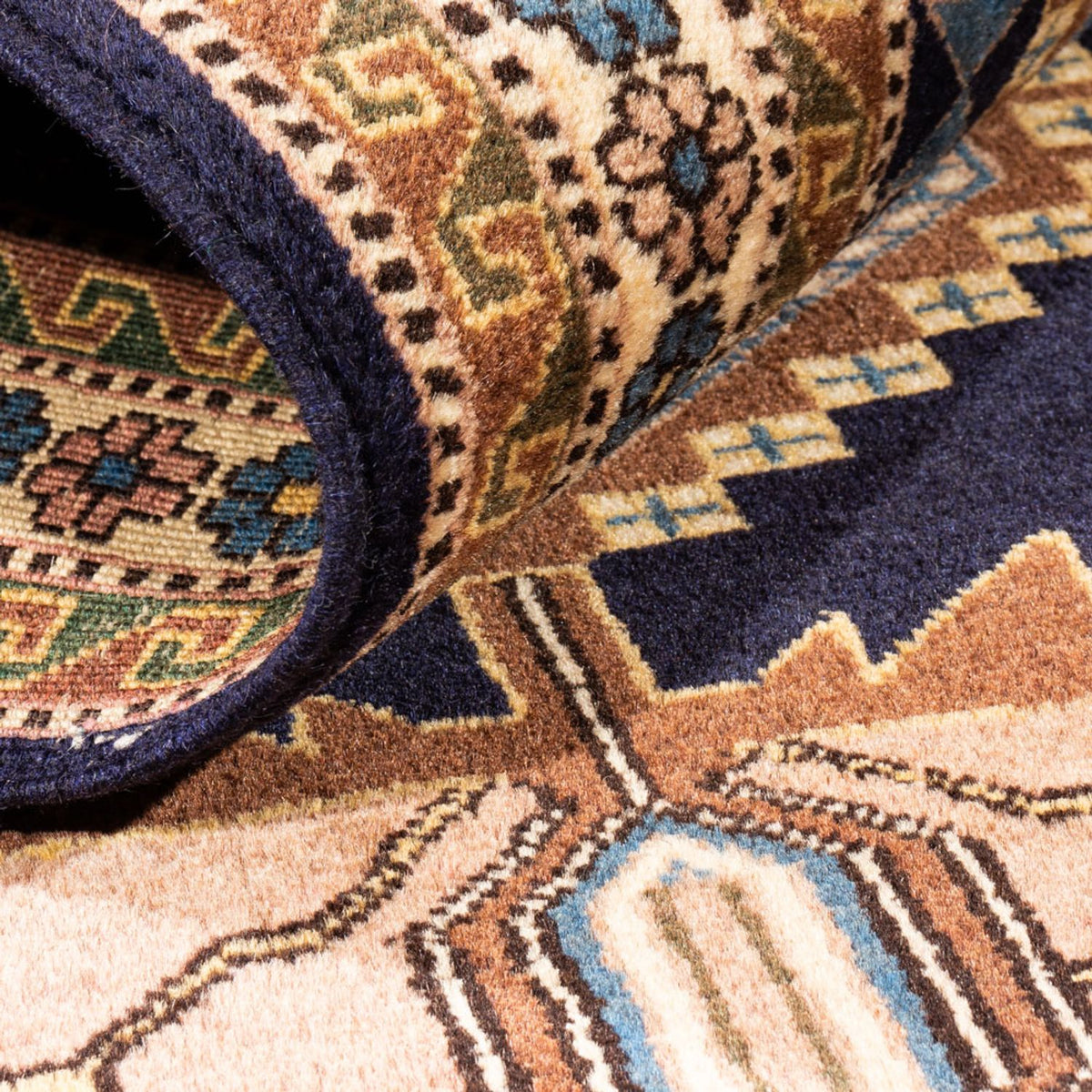 Tappeto Persero - Nomade - 145 x 80 cm - blu scuro