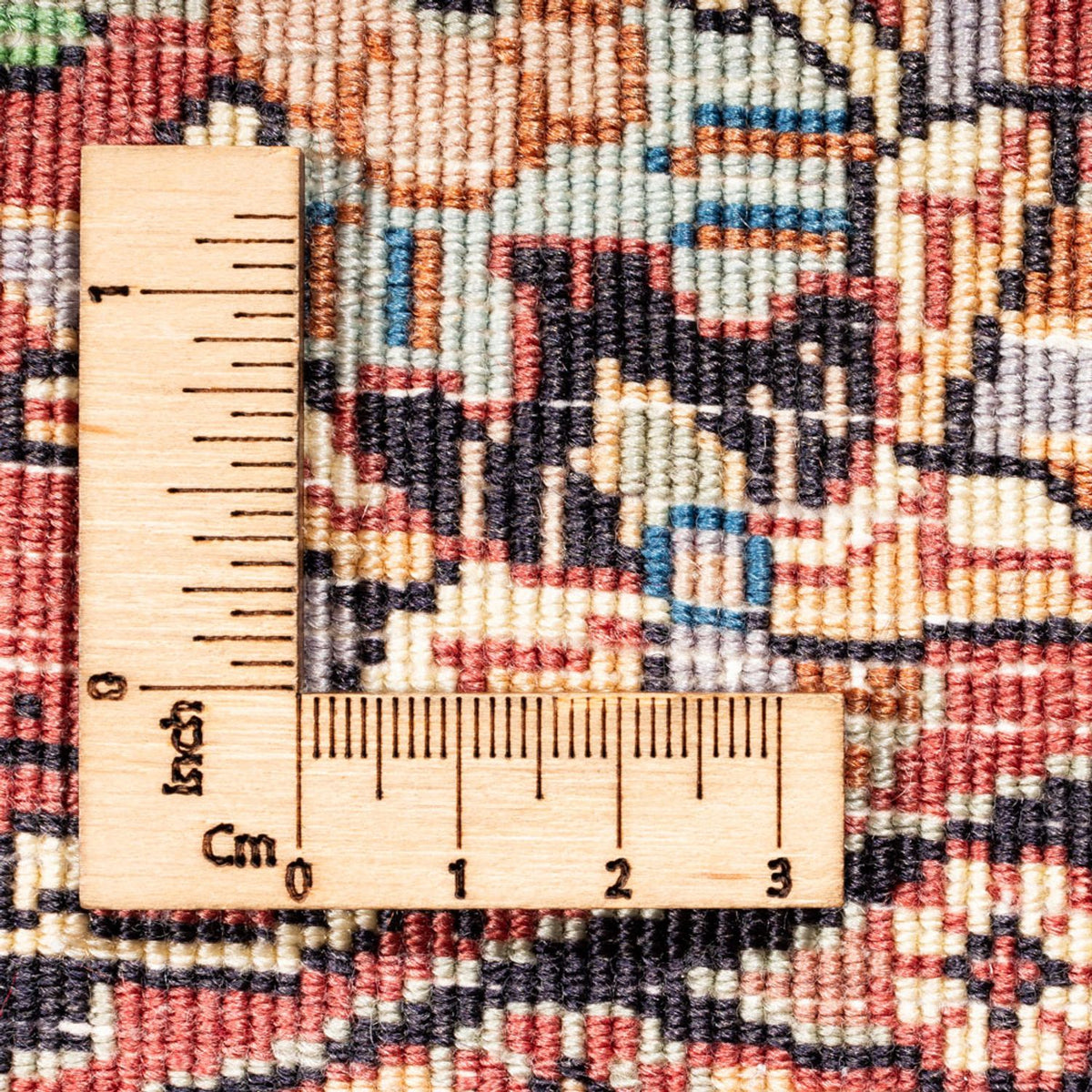 Tappeto Persero - Bidjar rotondo  - 100 x 100 cm - crema