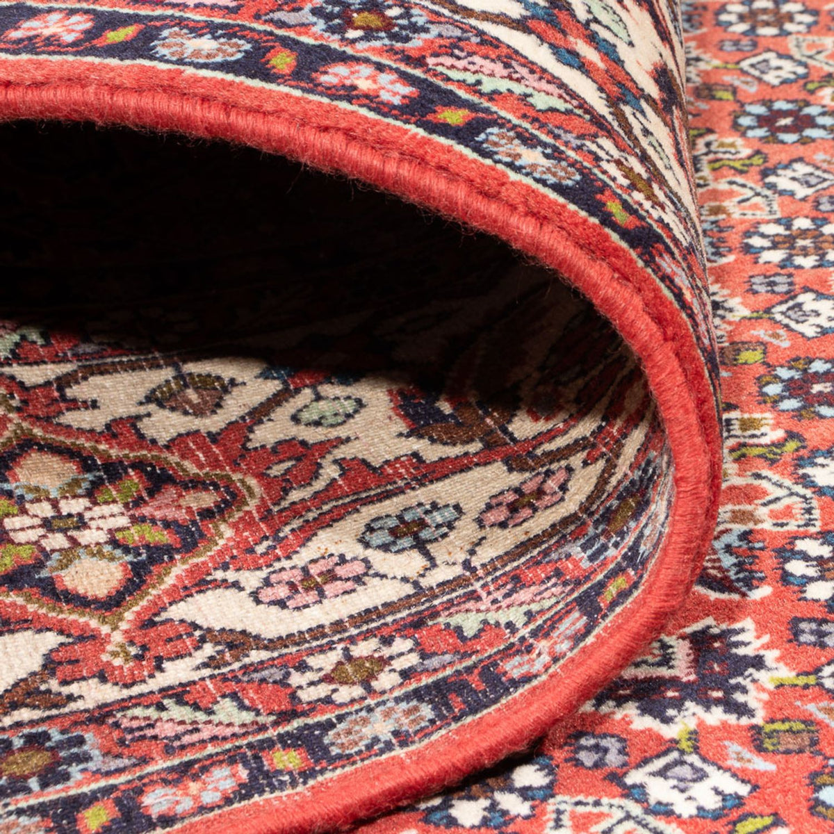 Tappeto Persero - Bidjar - 296 x 248 cm - rosso scuro